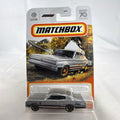 Matchbox 1:64 scale 1966 Dodge Charger diecast car in metallic silver from the 70 Years Special Edition series sealed on card