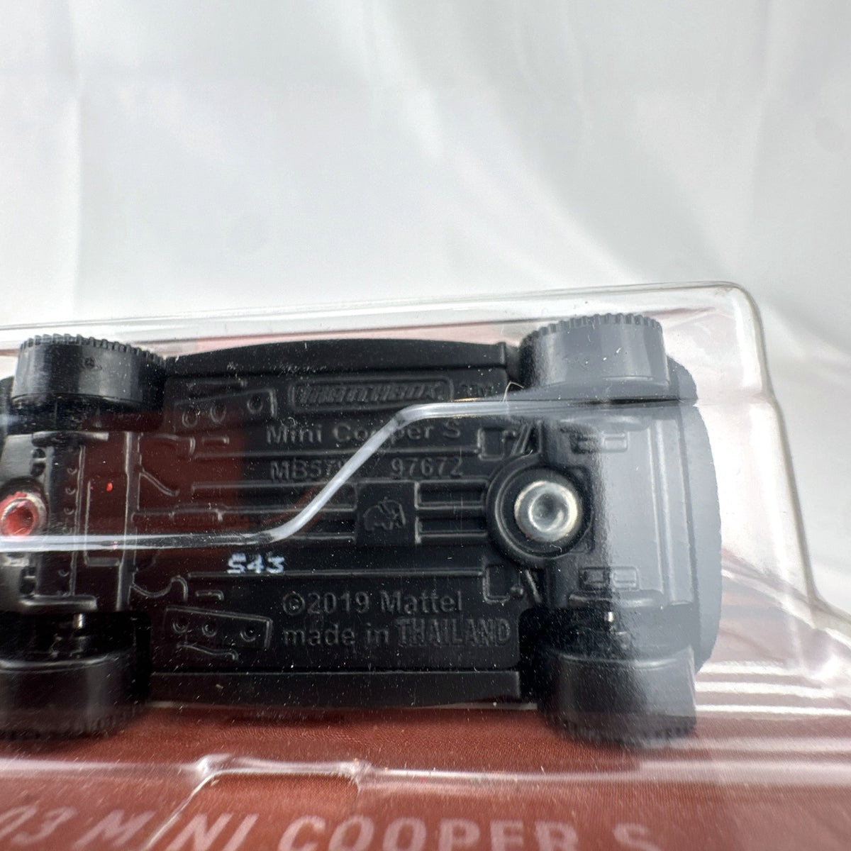 Matchbox 2003 Mini Cooper S 1:64 scale red diecast car factory sealed in original Mini Series packaging.