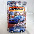 Matchbox 1:64 scale 2019 Ford Mustang Coupe Razzles Candy Series diecast in original sealed packaging.