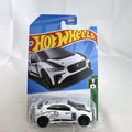 Hot Wheels 1:64 scale Jaguar I-Pace eTrophy diecast race car in white sealed on original blister card