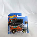 Hot Wheels Hotweiler 1:64 diecast car in orange and black, unopened on 2021 Street Beasts cardback.
