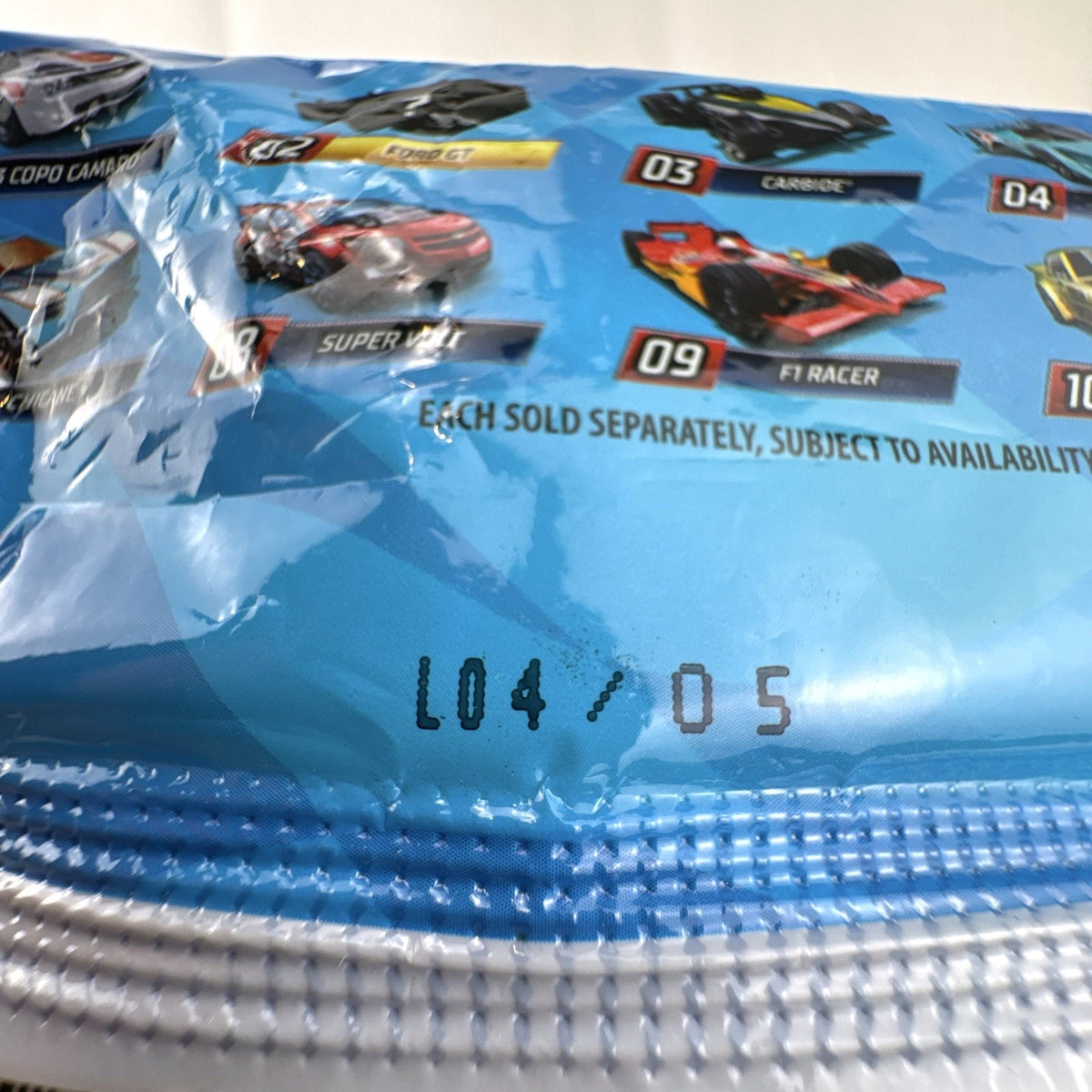 Sealed Hot Wheels Mystery Models Series 1 foil blind bag pack 1:64 scale diecast car