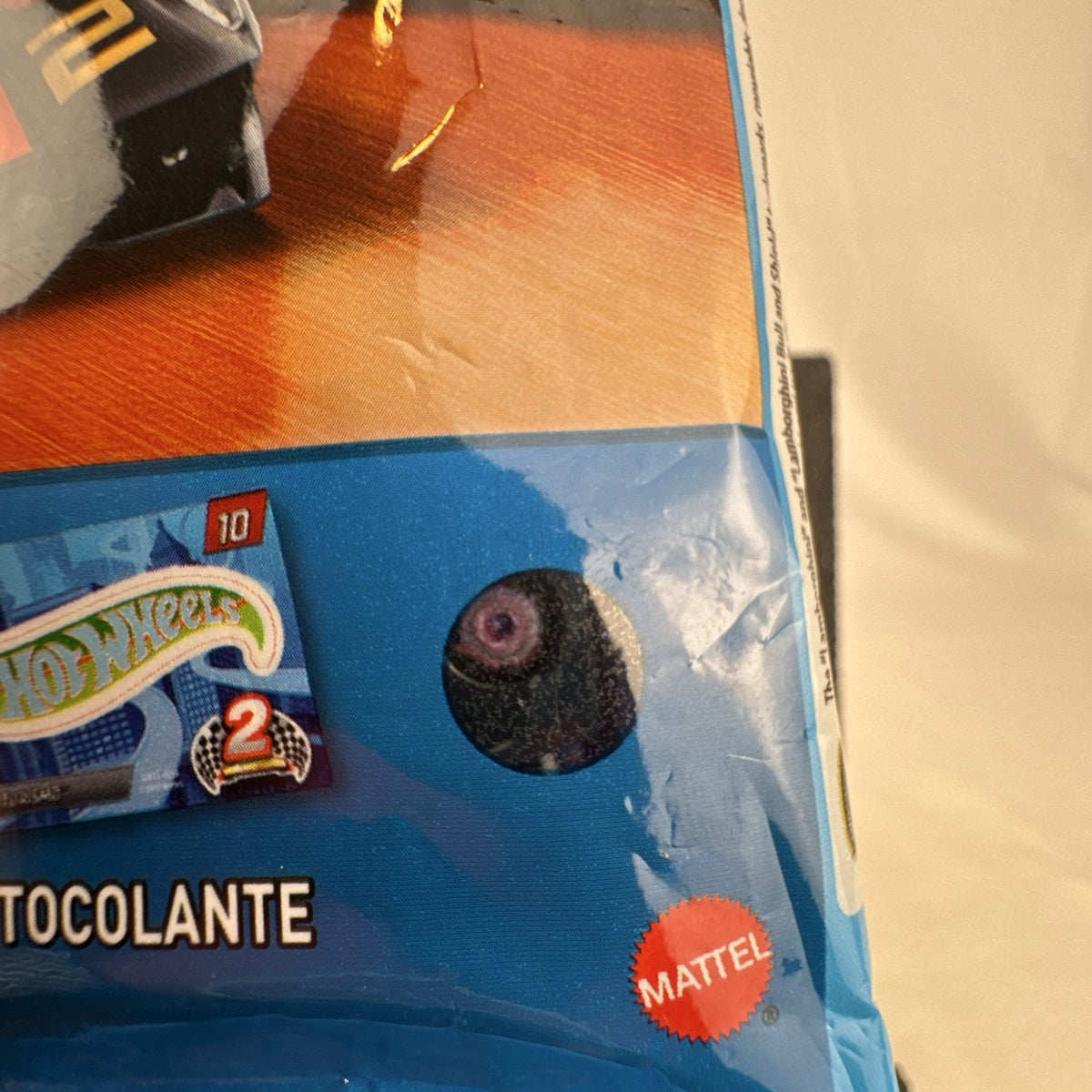 Factory sealed Hot Wheels Mystery Models Series 2 foil bag containing a 1:64 scale surprise diecast vehicle.