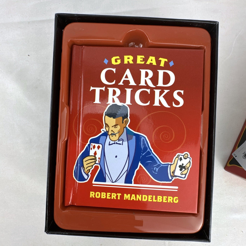 World's Greatest Magic Card Tricks Book and Deck Kit by Robert Mandelberg in original box