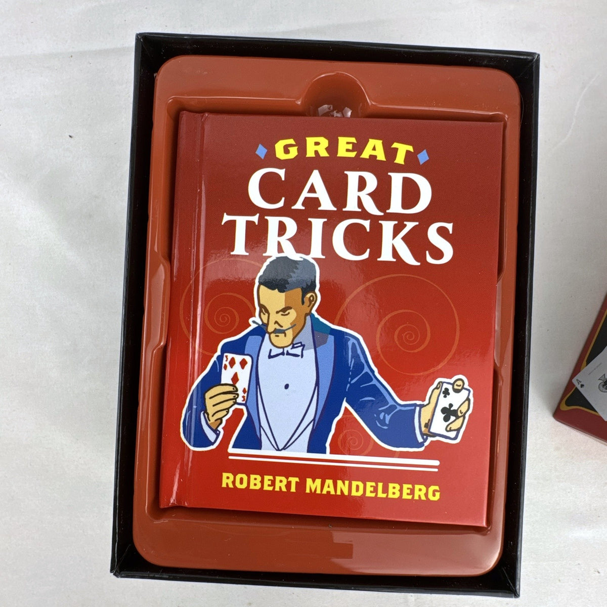 World's Greatest Magic Card Tricks Book and Deck Kit by Robert Mandelberg in original box