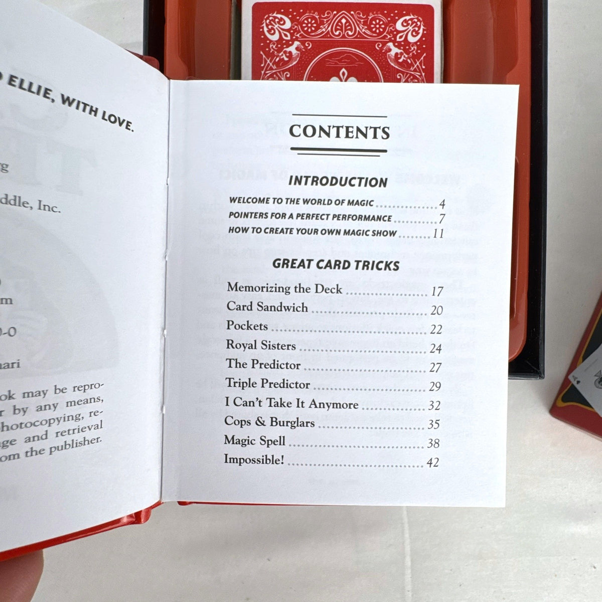 World's Greatest Magic Card Tricks Book and Deck Kit by Robert Mandelberg in original box