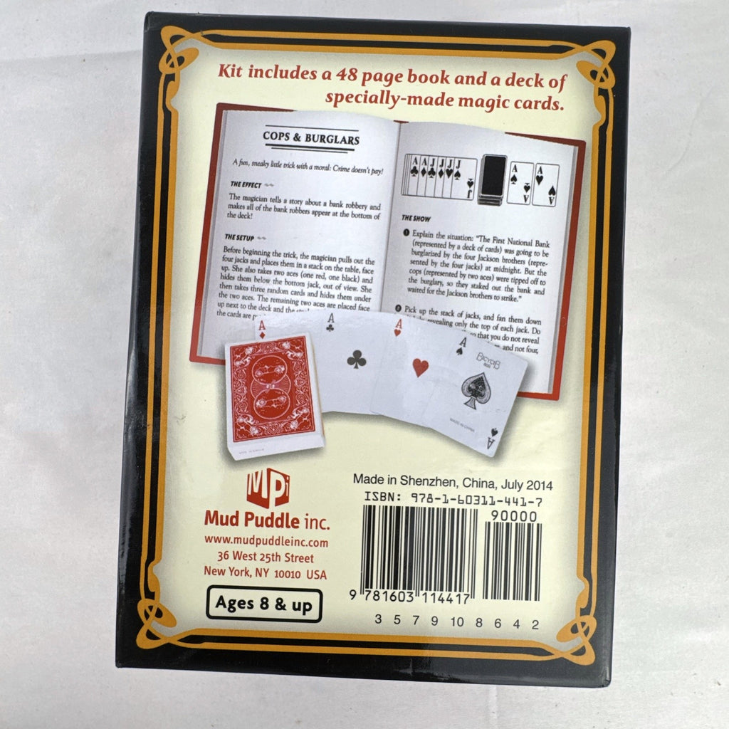 World's Greatest Magic Card Tricks Book and Deck Kit by Robert Mandelberg in original box