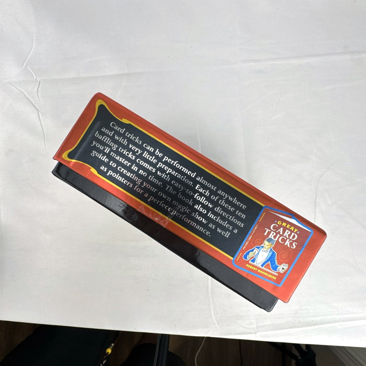 World's Greatest Magic Card Tricks Book and Deck Kit by Robert Mandelberg in original box