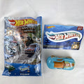 Hot Wheels Fast Master 1:64 scale light blue diecast car with Dune Rescue livery and orange windows