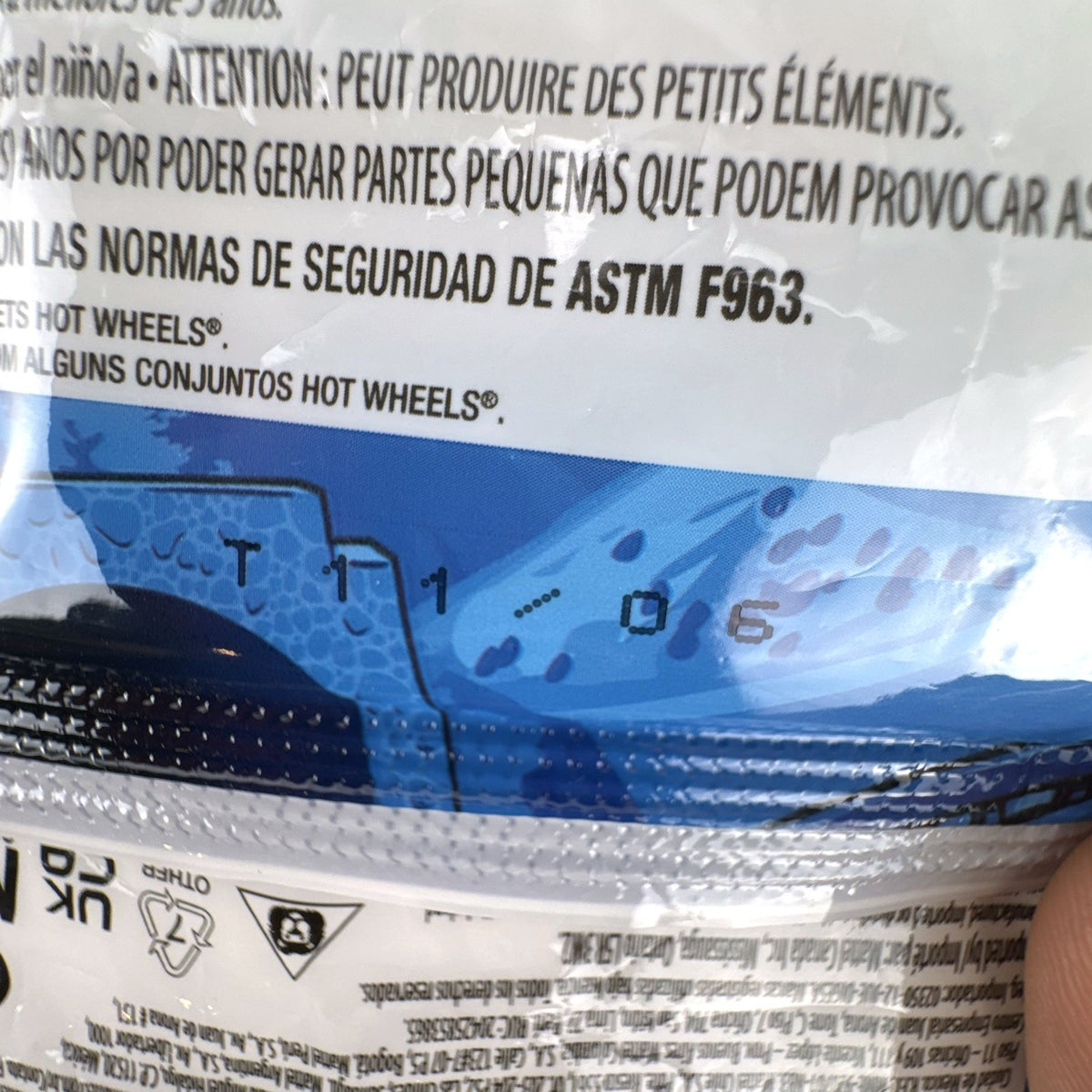 Sealed Hot Wheels Mystery Models Series 2 blind pack containing a 1:64 scale Custom Volkswagen Beetle diecast car.