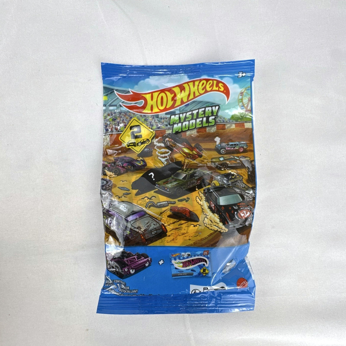 Hot Wheels Mystery Models Series 2 factory sealed 1:64 blind bag foil pack with back code T1-07