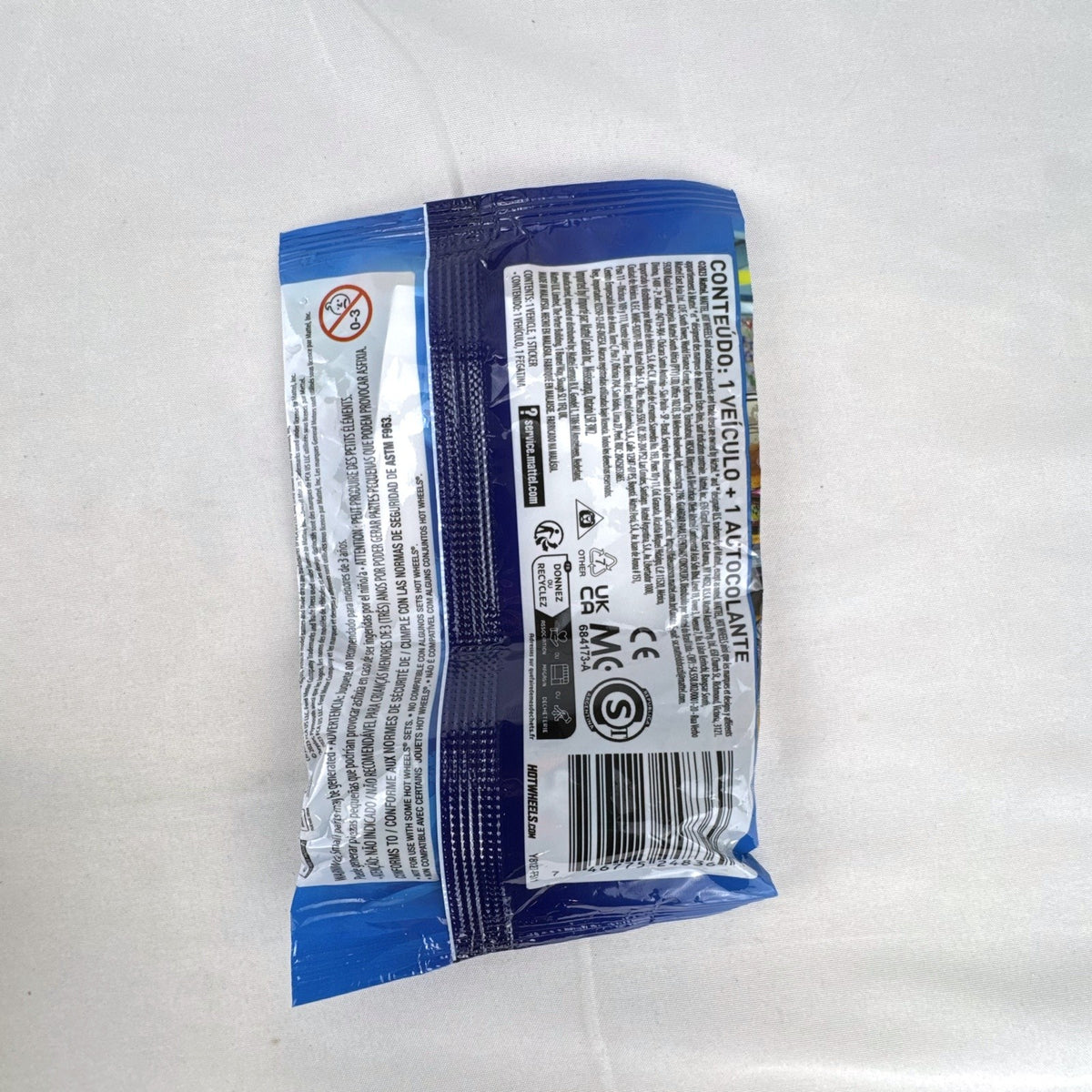 Hot Wheels Mystery Models Series 2 factory sealed 1:64 blind bag foil pack with back code T1-07