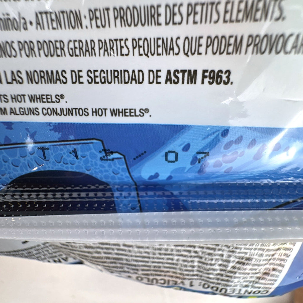 Hot Wheels Mystery Models Series 2 factory sealed 1:64 blind bag foil pack with back code T1-07