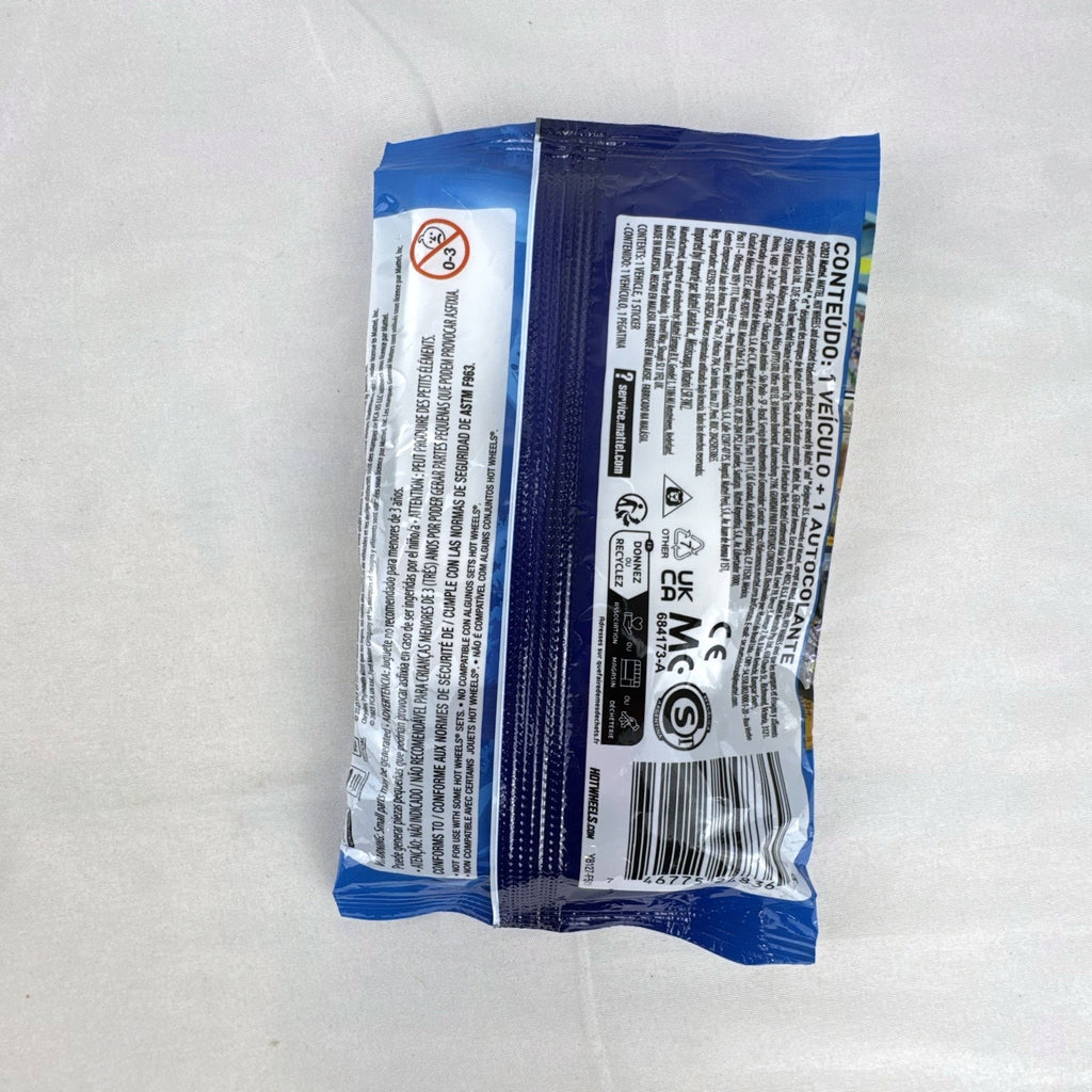 Factory-sealed Hot Wheels Mystery Models Series 2 foil pack featuring the 1:64 scale Lethal Diesel diecast car.