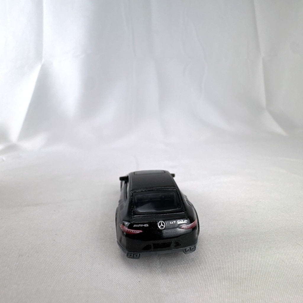 Matchbox 1:64 scale Mercedes-AMG GT 63 S diecast car in black with original Power Grab packaging box.