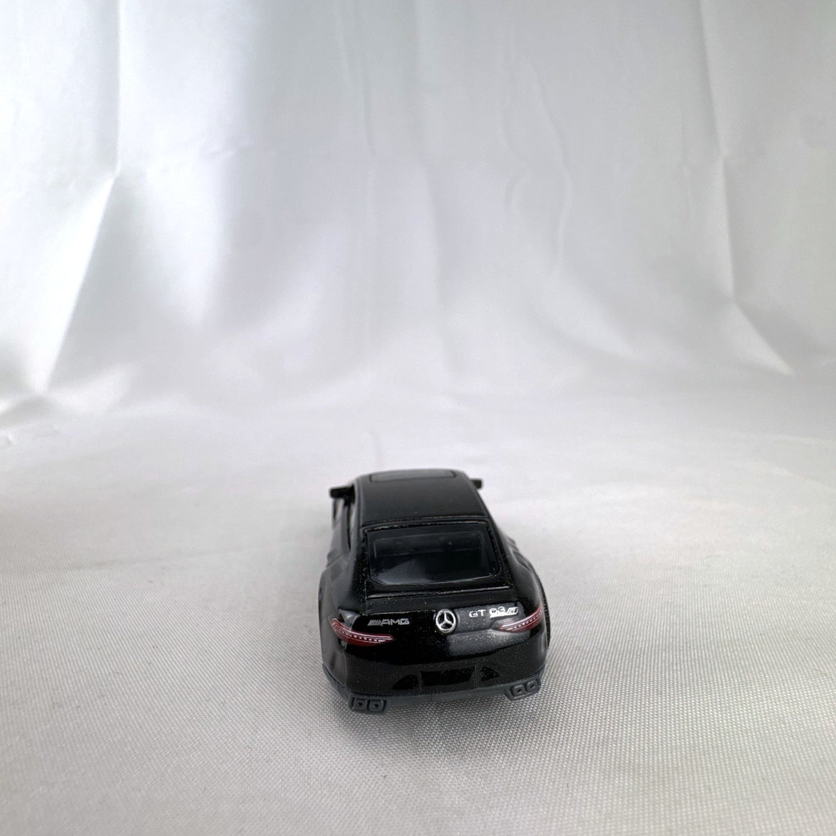 Matchbox 1:64 scale Mercedes-AMG GT 63 S diecast car in black with original Power Grab packaging box.