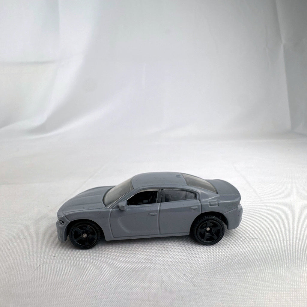 Matchbox 1:64 scale 2018 Dodge Charger diecast model car in gray