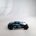 Hot Wheels Speed Trap 1:64 scale diecast police interceptor in black with HWPD patrol graphics