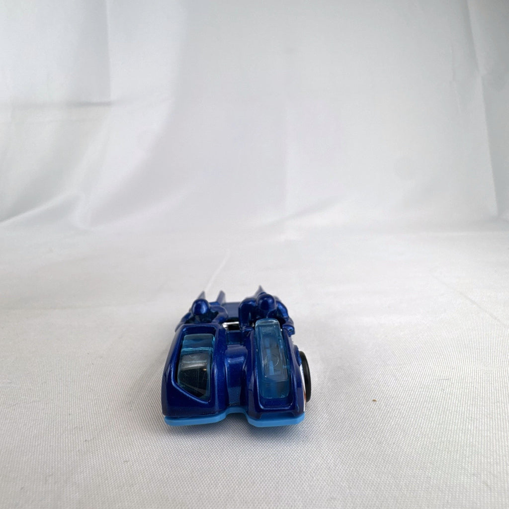 Hot Wheels Side Ripper metallic blue 1:64 scale diecast sidecar racing motorcycle