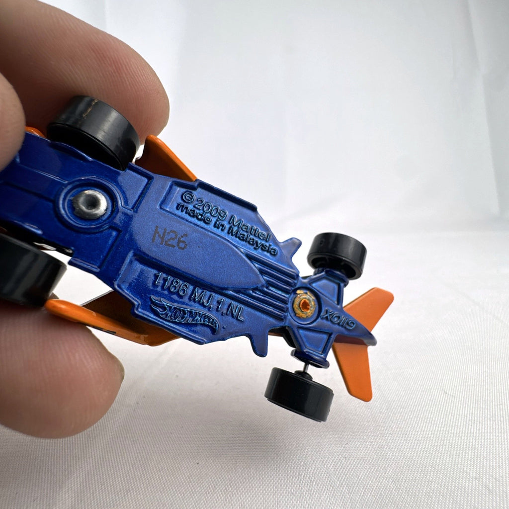 Orange Hot Wheels Cloud Cutter 1:64 scale diecast car from Mystery Models Series 2