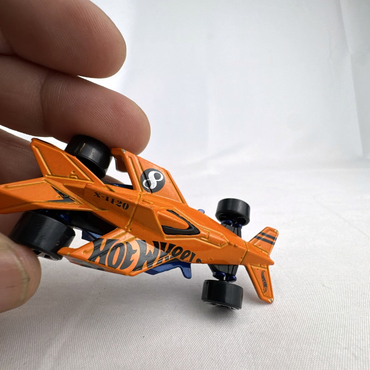 Orange Hot Wheels Cloud Cutter 1:64 scale diecast car from Mystery Models Series 2