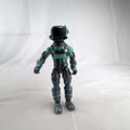 Jazwares Fortnite Eternal Voyager 4-inch plastic action figure in teal astronaut armor