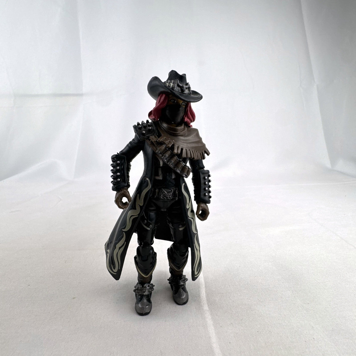 Jazwares Fortnite Calamity Stage 5 4-inch action figure in black western outfit