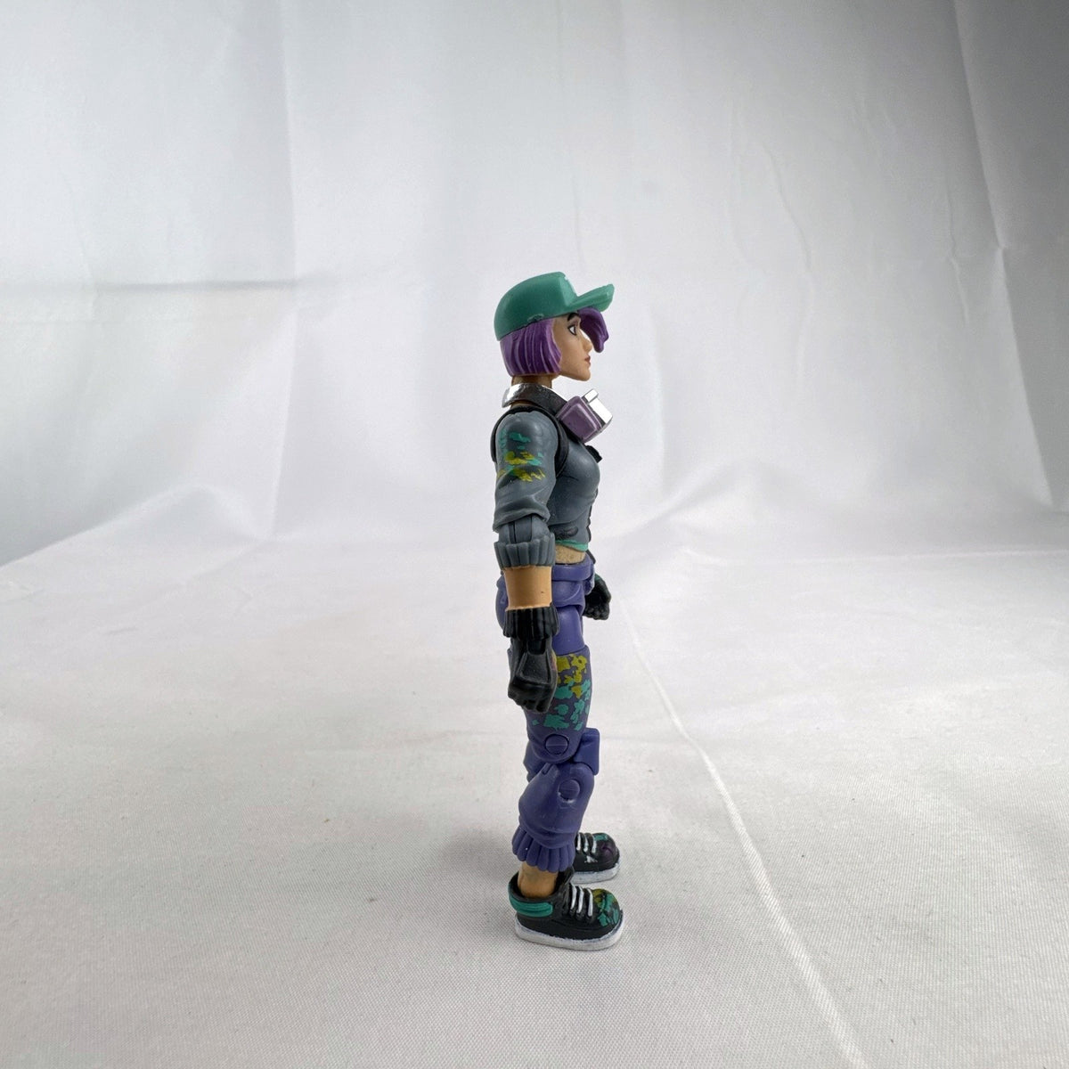 Jazwares Fortnite Teknique 4-inch fully jointed action figure featuring paint splatter detail