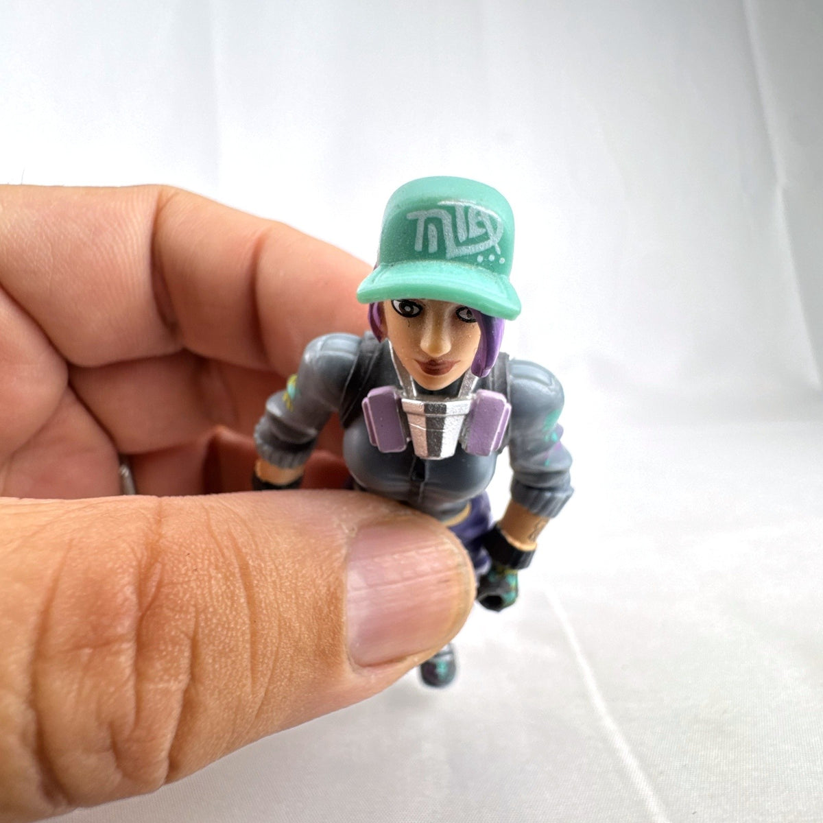 Jazwares Fortnite Teknique 4-inch fully jointed action figure featuring paint splatter detail