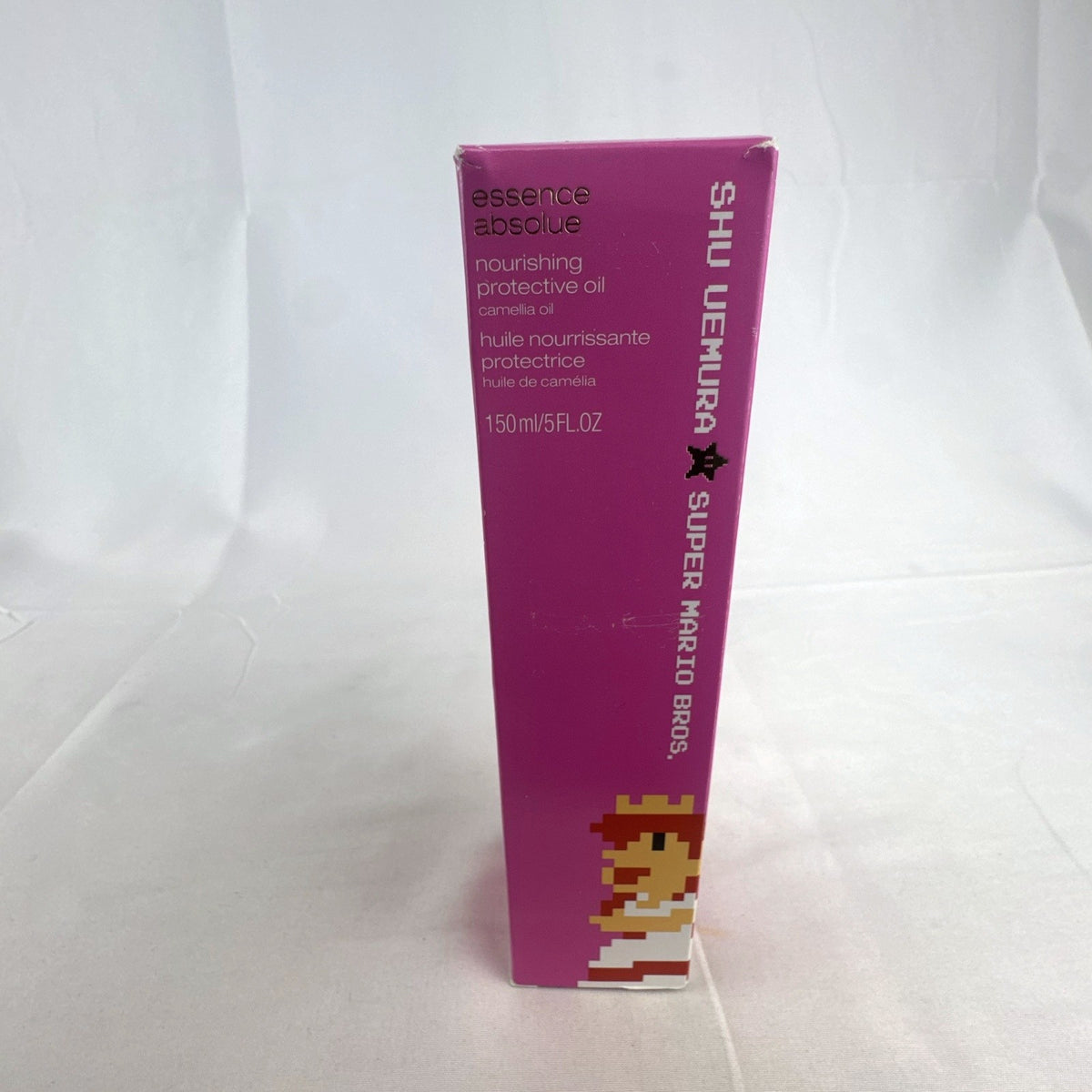 Shu Uemura Essence Absolue Nourishing Protective Hair Oil Super Mario Bros limited edition bottle in box