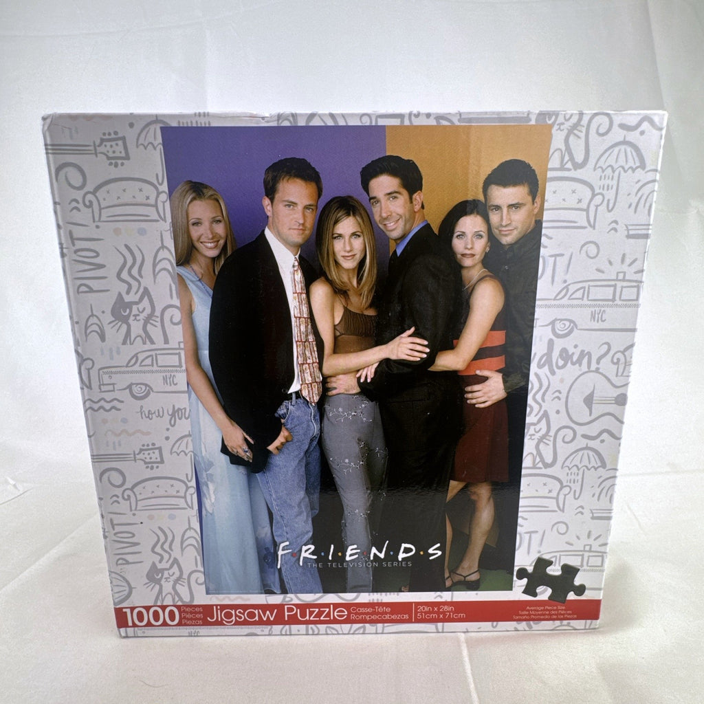 Aquarius Friends television series cast 1000-piece jigsaw puzzle in unopened original box