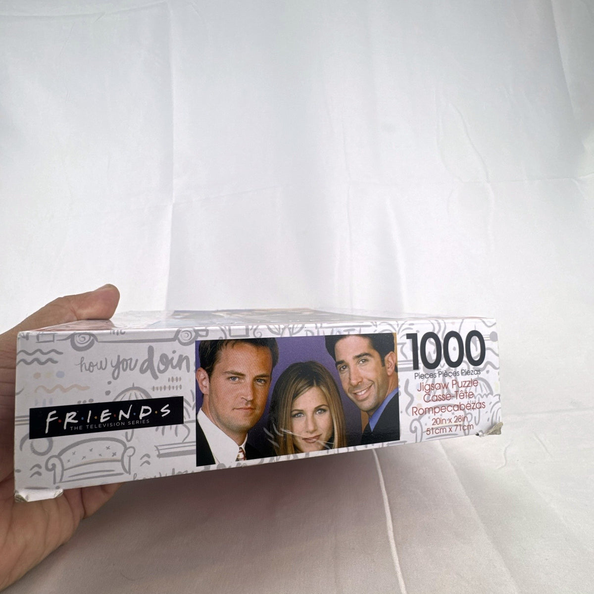 Aquarius Friends television series cast 1000-piece jigsaw puzzle in unopened original box