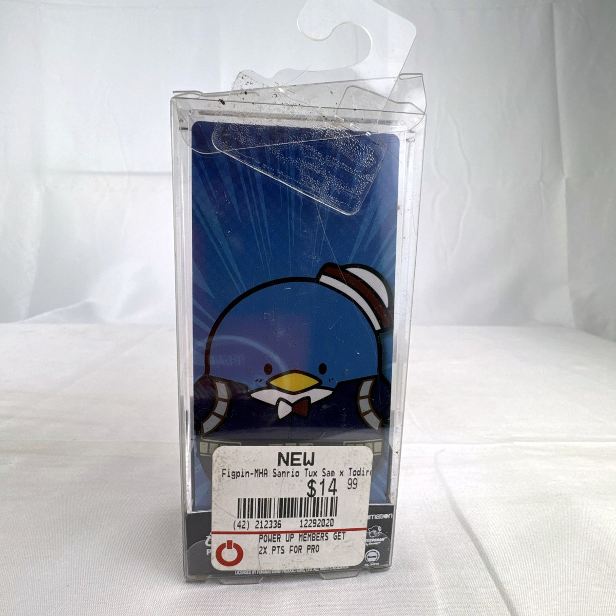 FiGPiN #395 Tuxedosam as Shoto Todoroki My Hero Academia Sanrio exclusive hard enamel pin in original display case