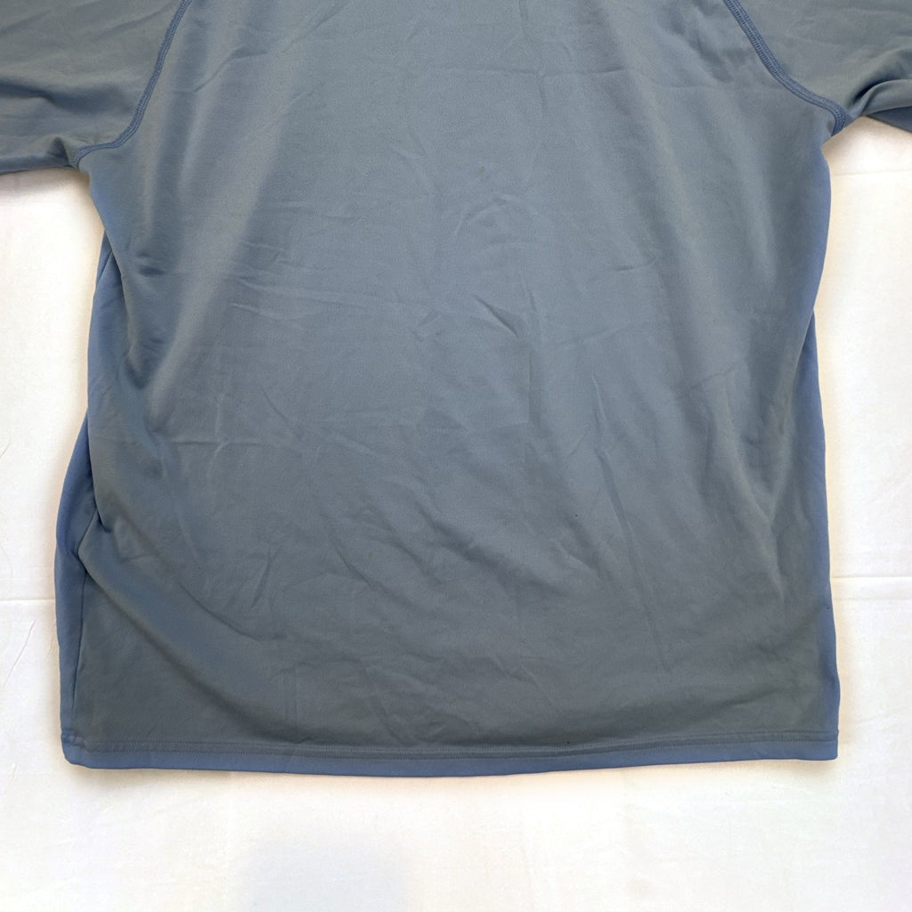 Under Armour HeatGear light blue short sleeve athletic t-shirt in men's size large