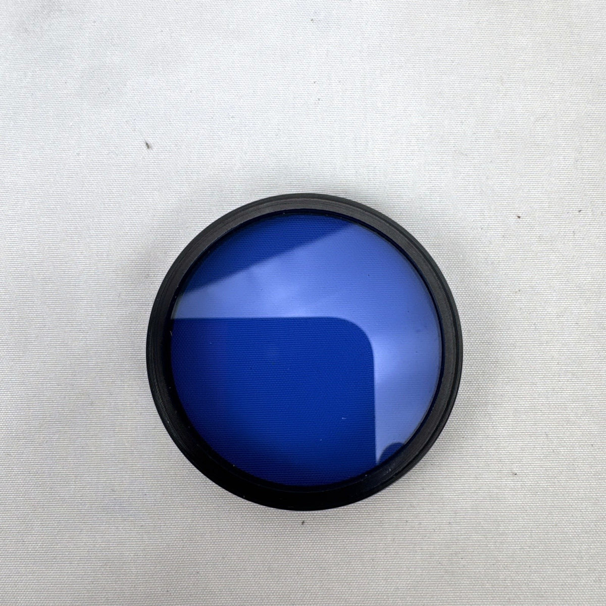 Tiffen 52mm 80A blue color conversion camera lens filter with threaded metal ring