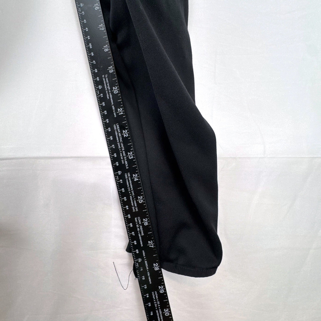 Black adidas Tierro padded goalkeeper soccer pants in men's size M with white 3-stripes
