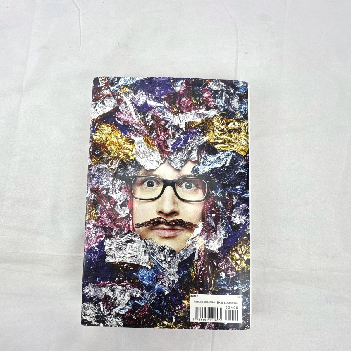 Hardcover copy of Binge by Tyler Oakley 2015 memoir with dust jacket