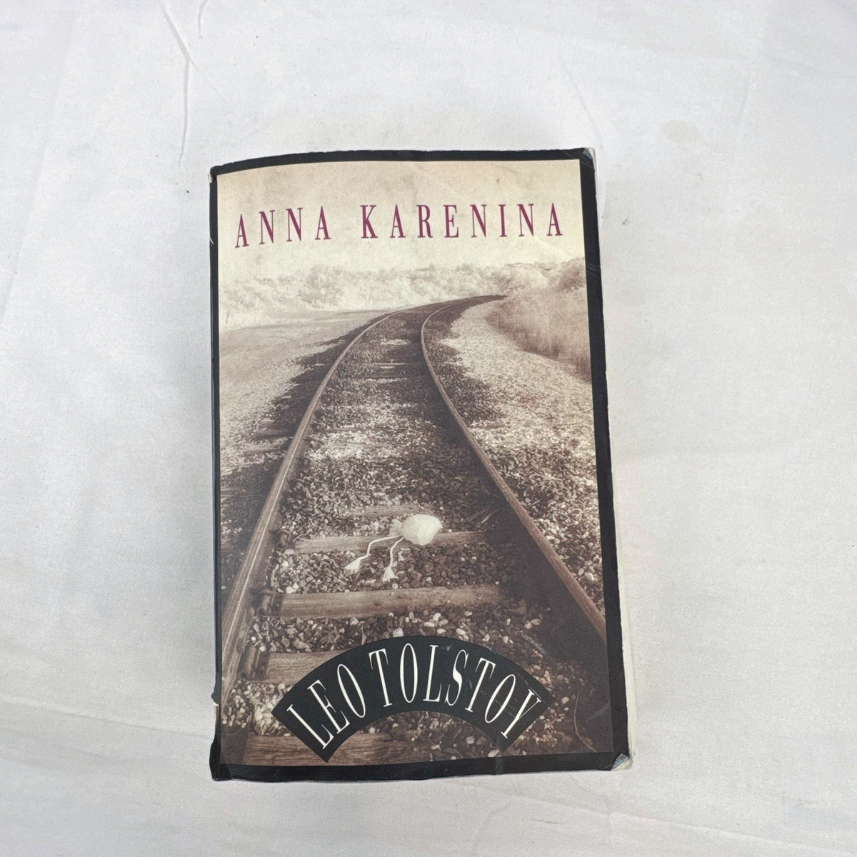 Front cover of the QPB Classics paperback edition of Anna Karenina by Leo Tolstoy