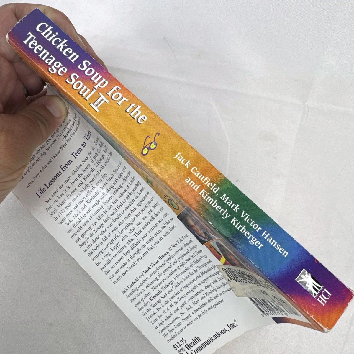 Front cover of Chicken Soup for the Teenage Soul II 1998 paperback book by Jack Canfield and Mark Victor Hansen.