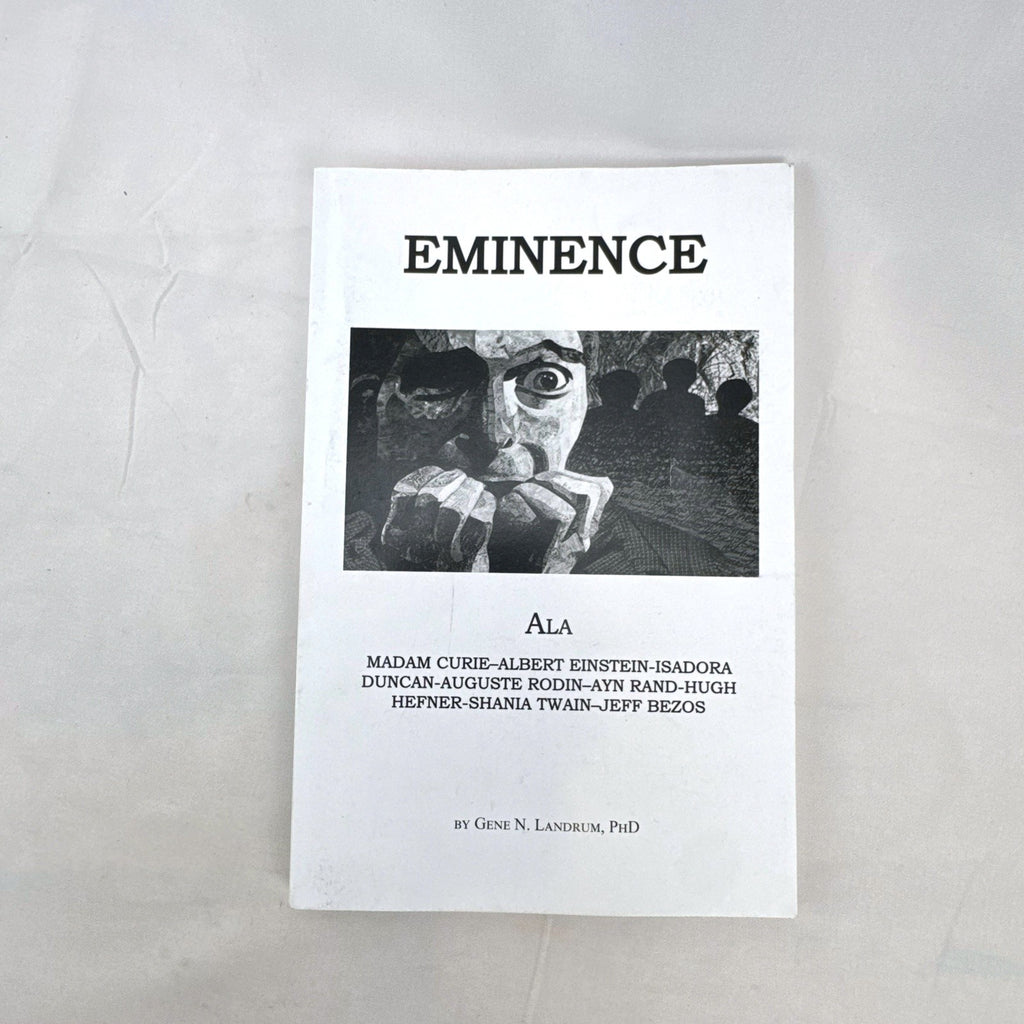 Front cover of Eminence paperback book by Dr. Gene N. Landrum in very good condition.