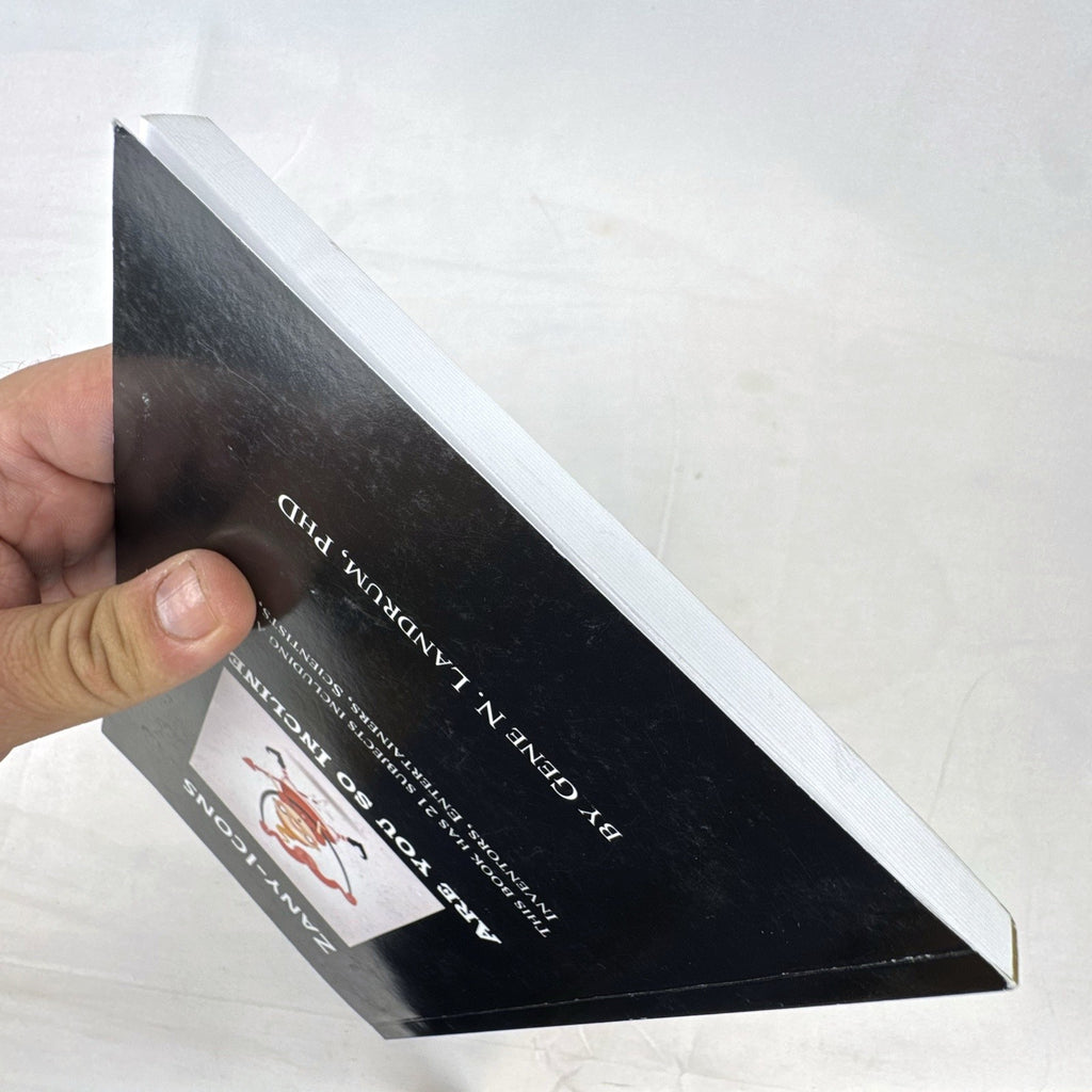 Front cover of Zany-Icons: Are You So Inclined? paperback book by Gene N. Landrum