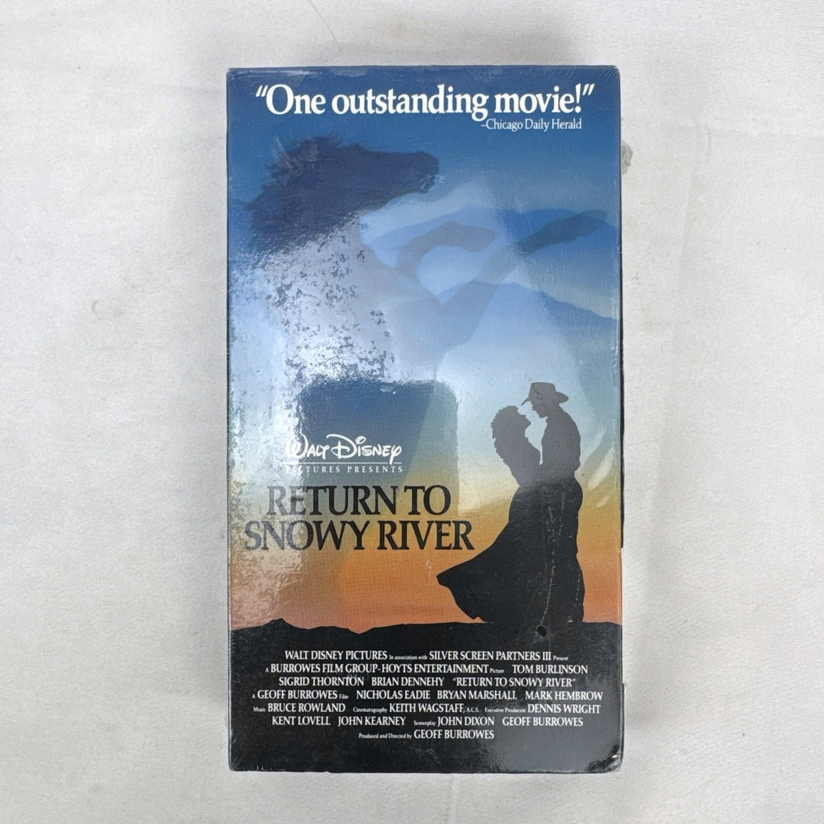 Walt Disney Pictures Return to Snowy River 1988 VHS tape factory sealed in original shrink wrap