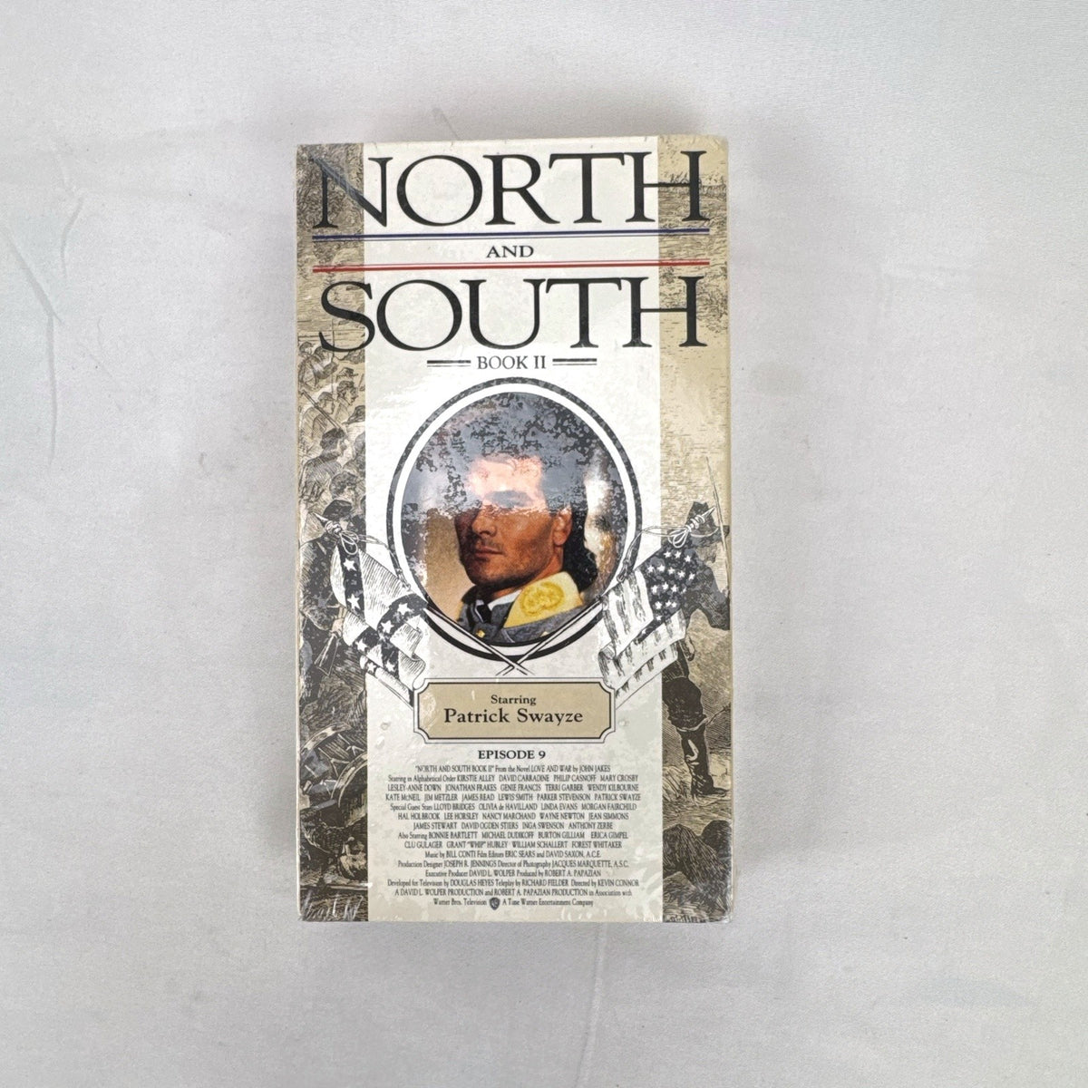 Factory sealed North and South Book II Episode 9 VHS tape starring Patrick Swayze by Time Life Video