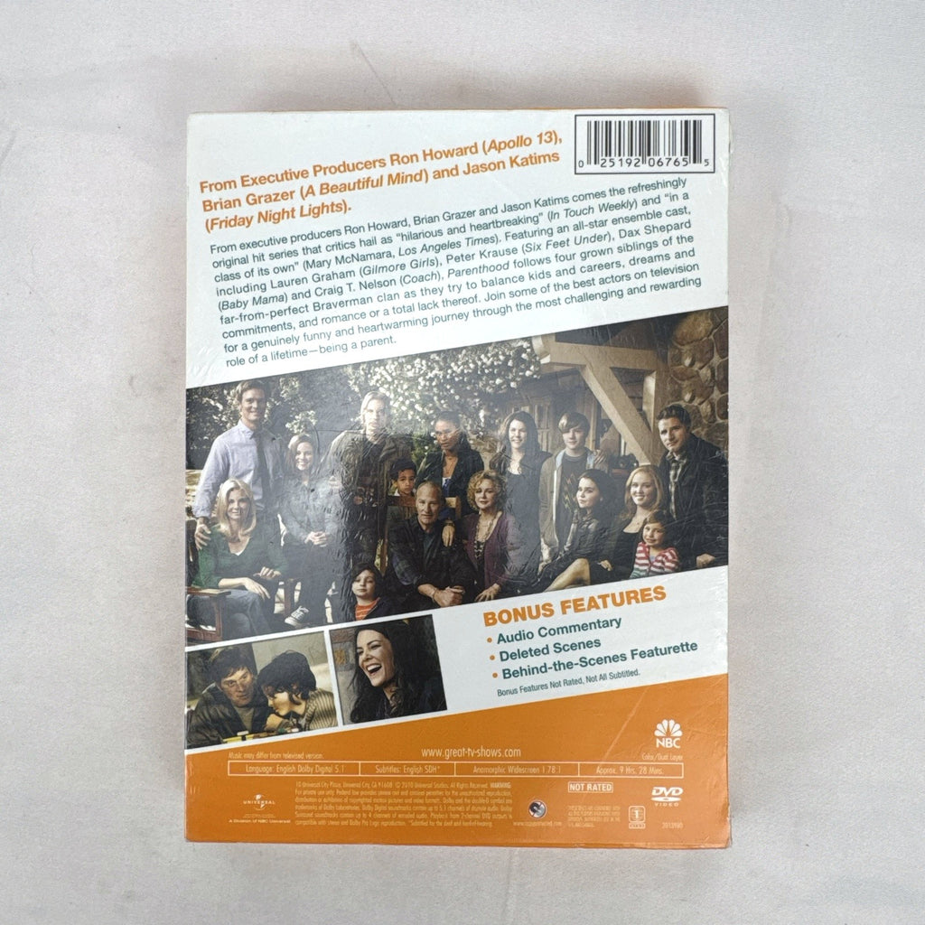 Brand new sealed Parenthood Season 1 DVD set widescreen edition from Universal Studios.