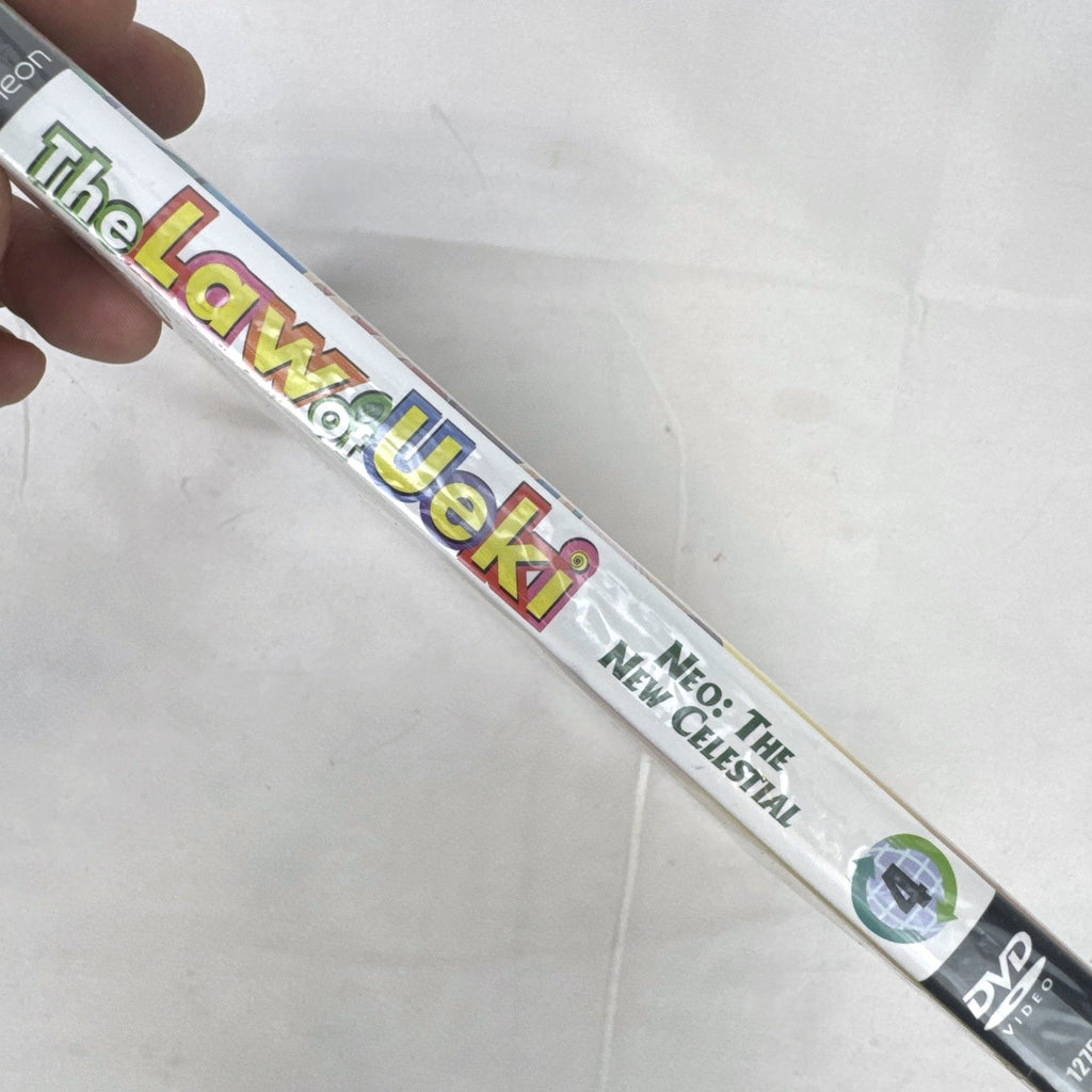 The Law of Ueki Vol. 4 Neo The New Celestial Geneon anime DVD factory sealed in original shrink wrap.