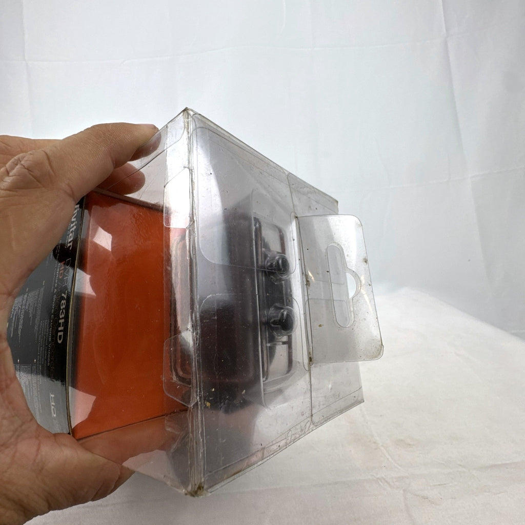 Vivitar DVR 783HD action camcorder in black with waterproof case and mounts in original packaging