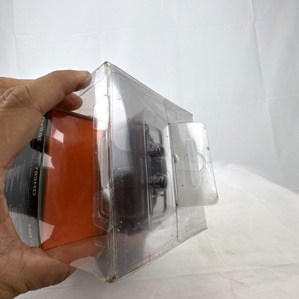 Vivitar DVR 783HD action camcorder in black with waterproof case and mounts in original packaging