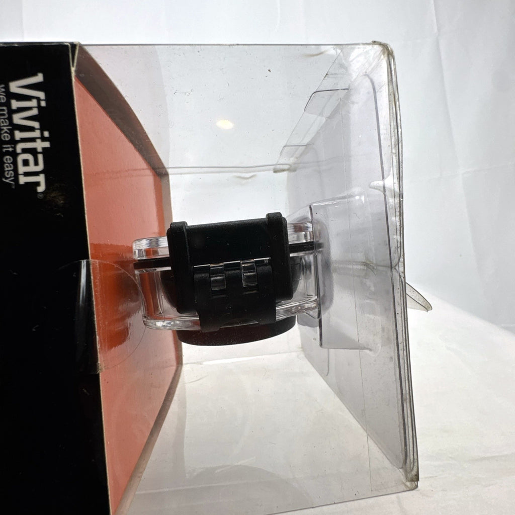 Vivitar DVR 783HD action camcorder in black with waterproof case and mounts in original packaging