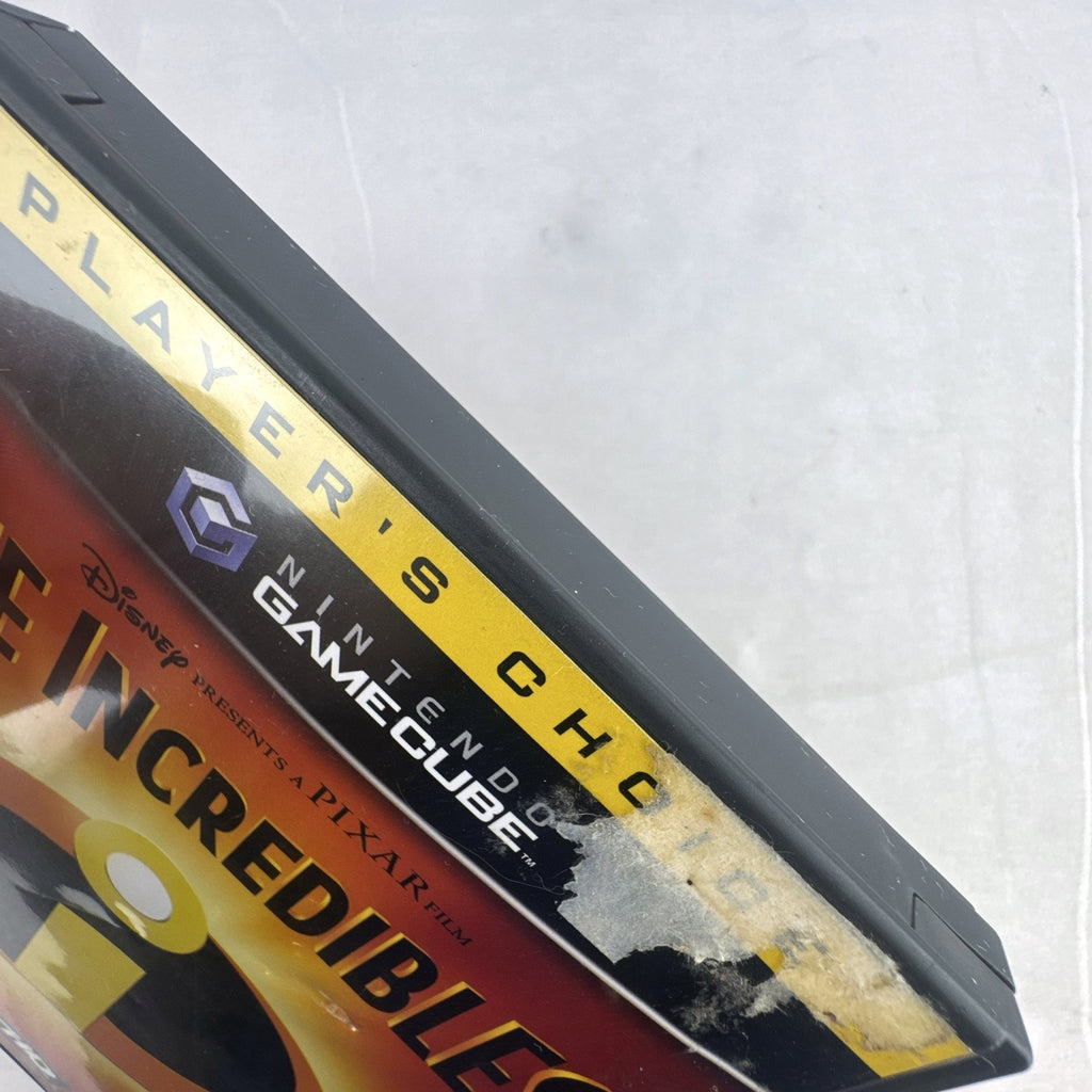 The Incredibles Player's Choice video game disc and case for Nintendo GameCube