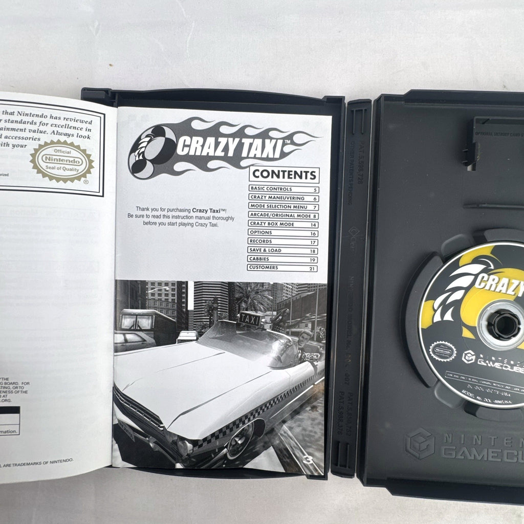 Crazy Taxi video game for Nintendo GameCube with original case
